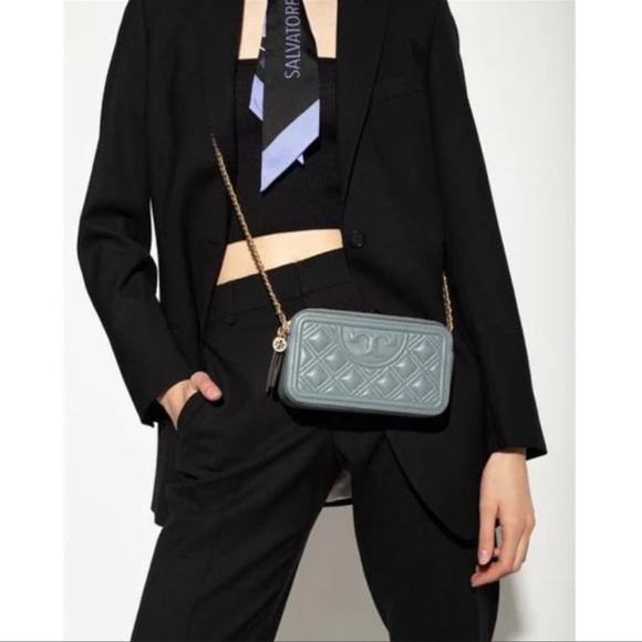 🎀NeW! Tory Burch Fleming Double Zip Mini Bag - Picture 5 of 16